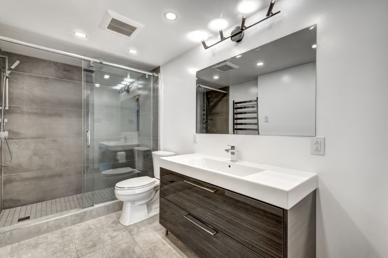 Wide View of Bathroom Remodel