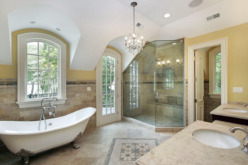 Elegant Soaking Bathtub